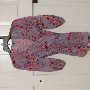 Express Lavender Blouse Size Small
